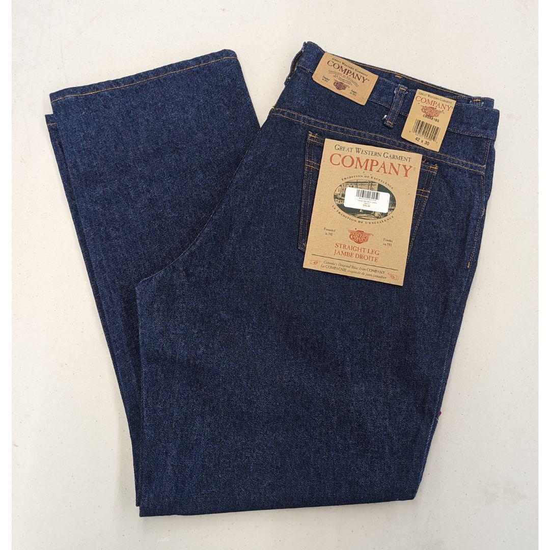 Garage Sale Great Western Garment Co. Men's Straight Leg Jeans weis-western-wear