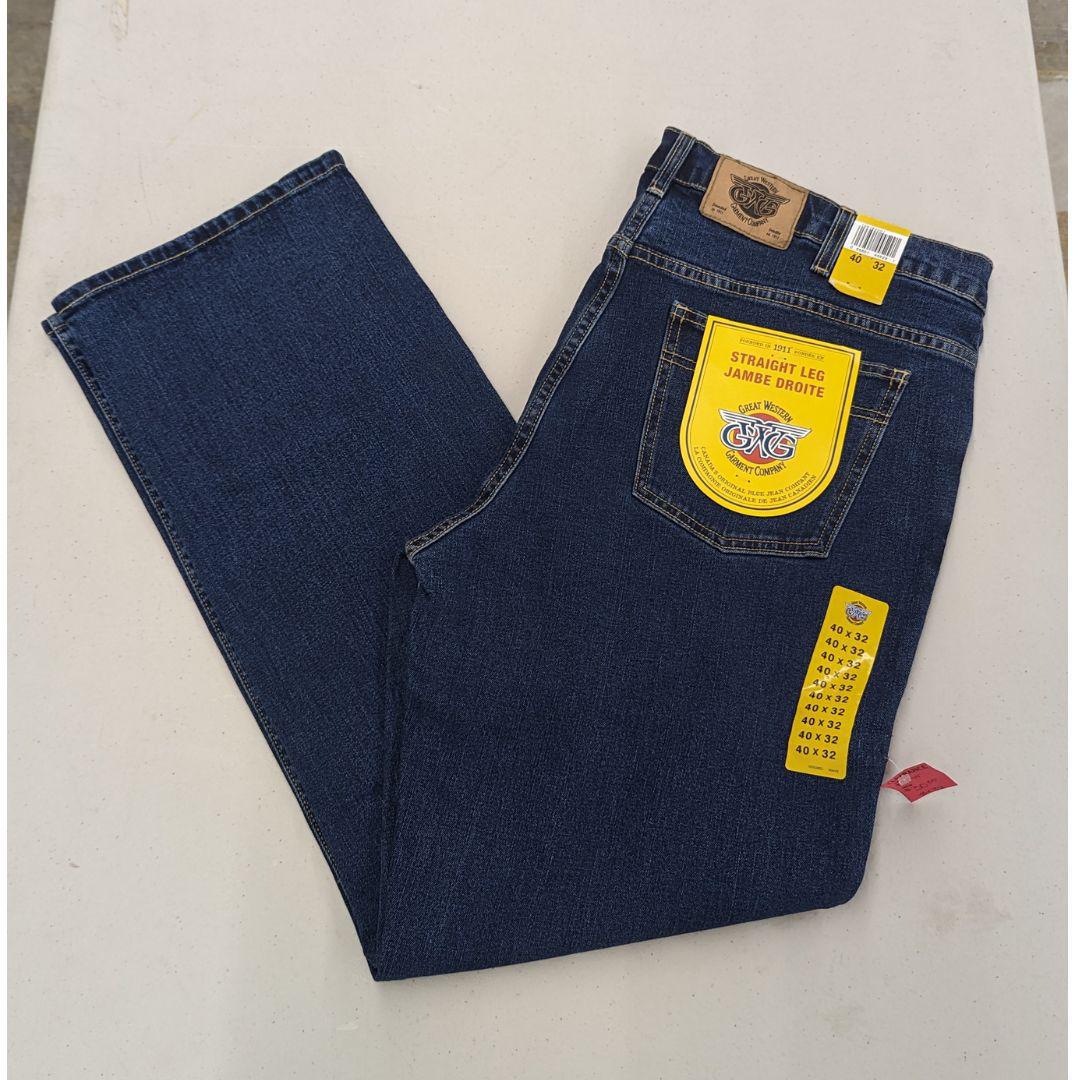 Garage Sale Great Western Garment Co. Men's Straight Leg Jeans weis-western-wear
