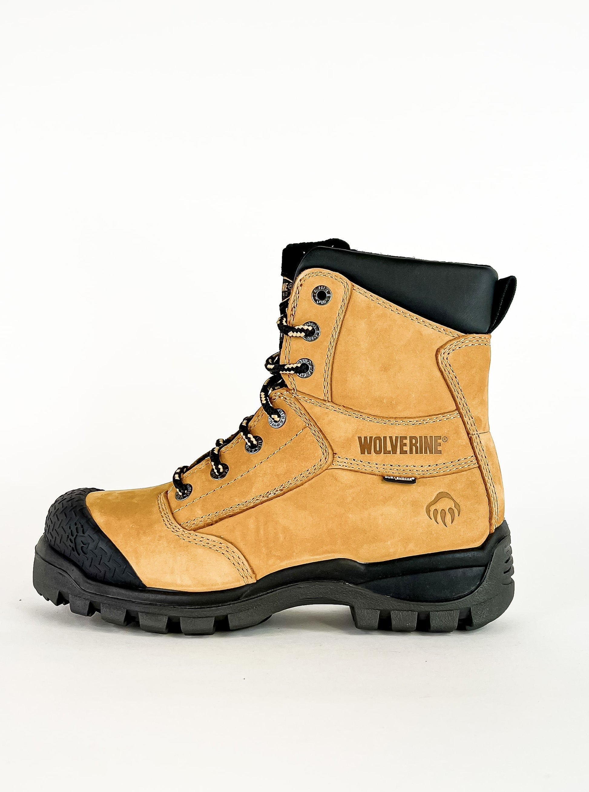 Garage Sale Wolverine Men's Work Boots 8" CSA Rockridge Comp Toe Insulated Choc/Wheat weis-western-wear