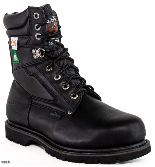 Garage Sale Wolverine Men's Work Boots 8" CSA Steel Toe Otter weis-western-wear
