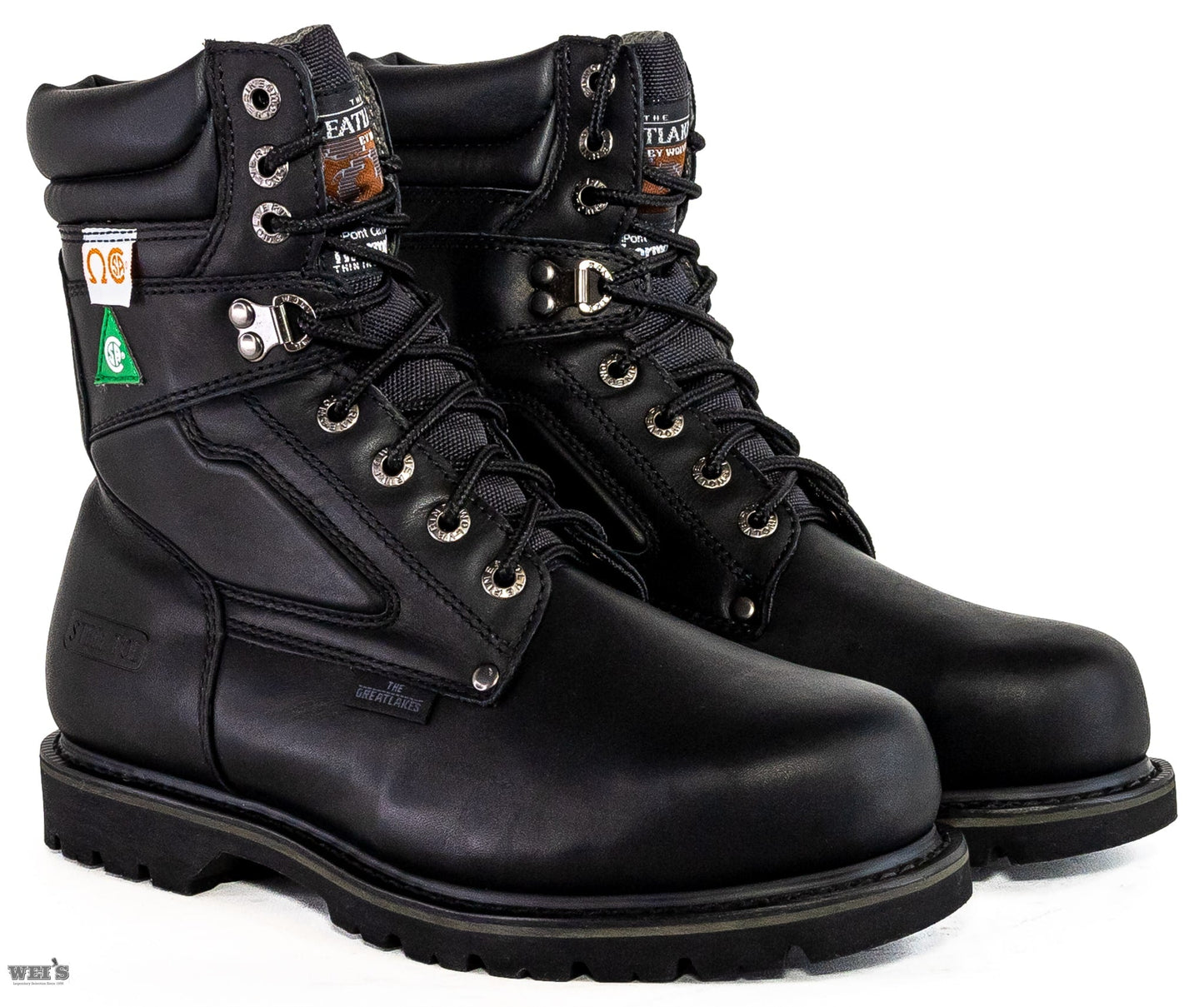 Garage Sale Wolverine Men's Work Boots 8" CSA Steel Toe Otter weis-western-wear