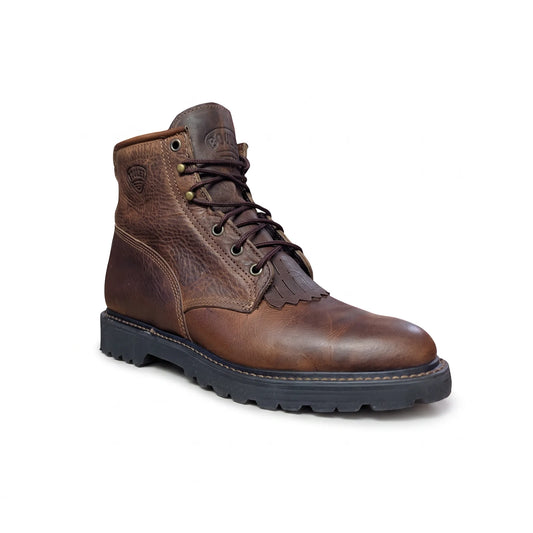 Boulet Women's Lace-up Western Work Boots - Clearance