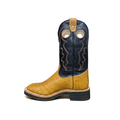 Boulet Women's Two-tone Leather Western Cowboy boot