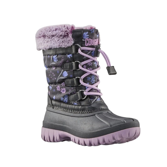 Girls Cougar Nylon Winter Boot Charm