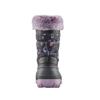Girls Cougar Nylon Winter Boot Charm