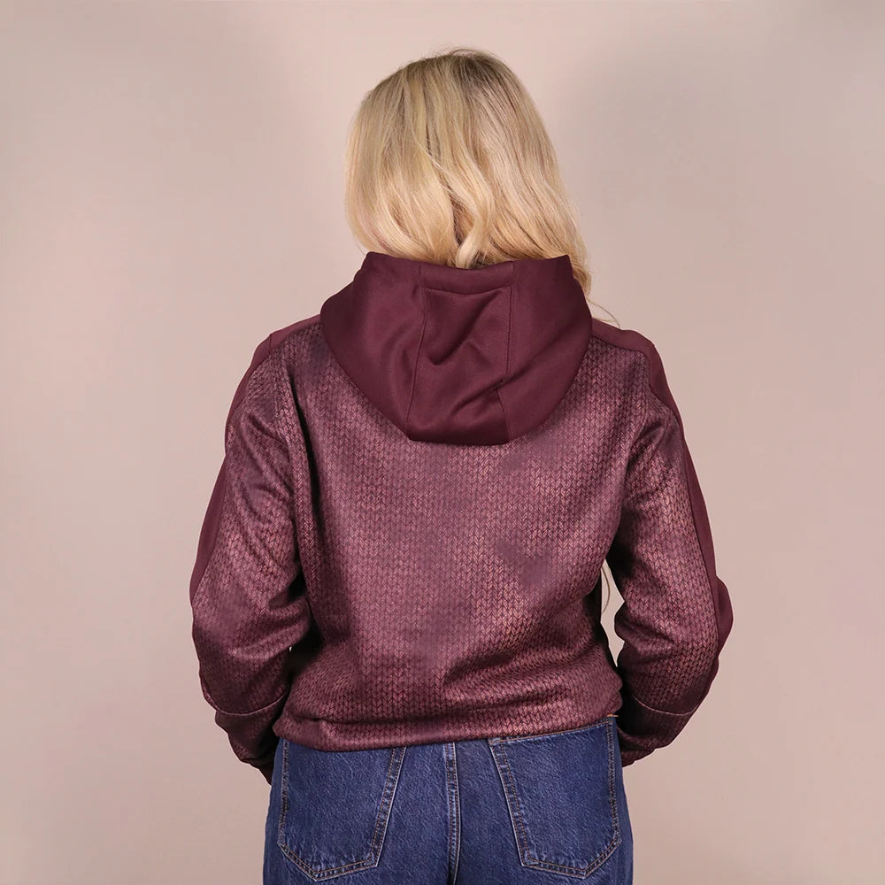 Hooey Women's Canyon Hoody Maroon