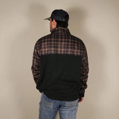 Hooey Men's Stevie Pullover Plaid/Black