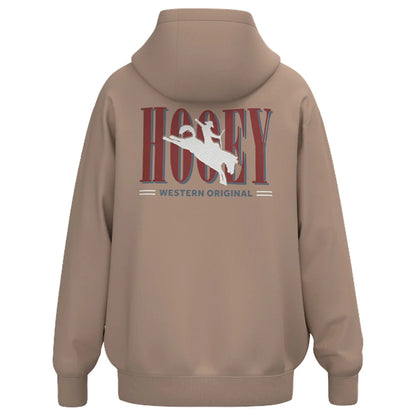 Hooey Wild Ride Hoody Tan w/Red