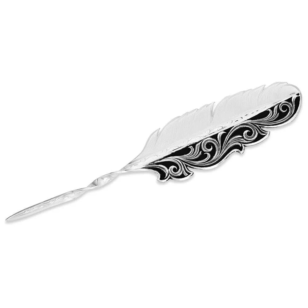 Montana Silver Feather Hat Pick
