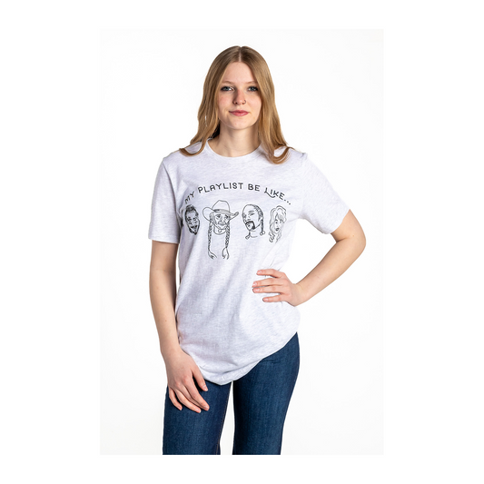 Hank & Scoot Unisex "My Playlist" T-Shirt