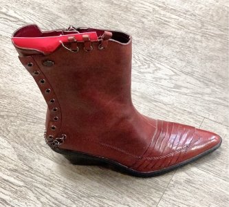 Harley Davidson Women’s Vannis Boots Red D86210 - CLEARANCE