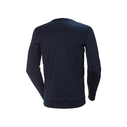 Helly Hansen Men's Lifa Max Base Layer Crewneck Tall 75118-590 Navy weis-western-wear