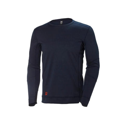 Helly Hansen Men's Lifa Max Base Layer Crewneck Tall 75118-590 Navy weis-western-wear