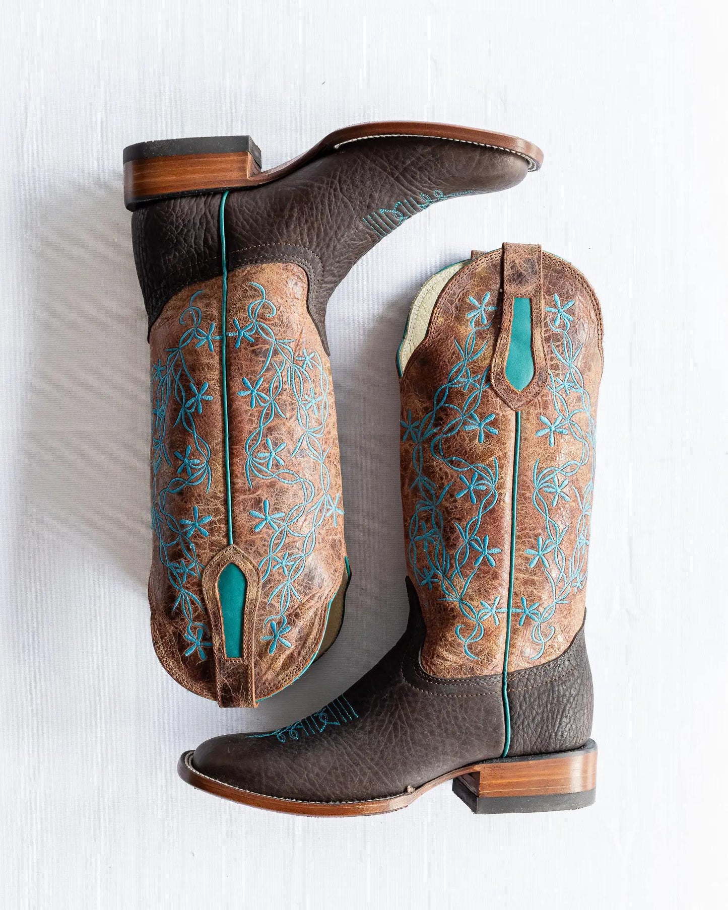 Hondo Women’s Cowgirl Boots 13" Cocoa/Cognac weis-western-wear