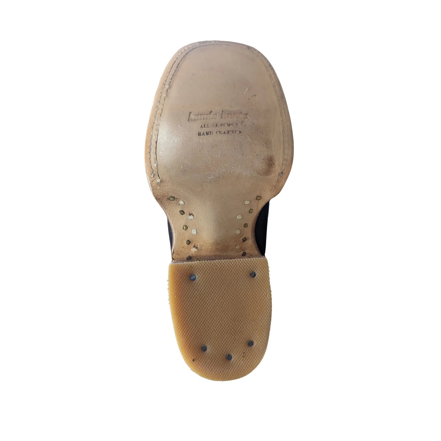 Hondo Kid’s Cowboy Boots Leather Square Toe