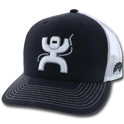 Hooey "Arc" Black/White Trucker Hat