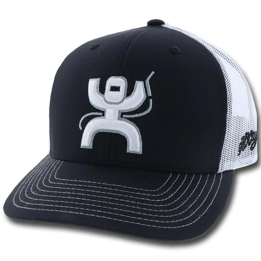 Hooey "Arc" Black/White Trucker Hat 1862T-BKWH