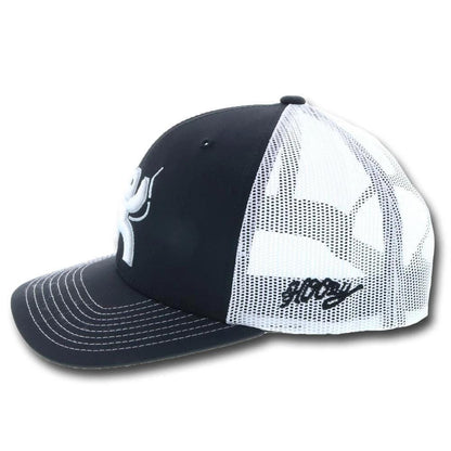 Hooey "Arc" Black/White Trucker Hat 1862T-BKWH