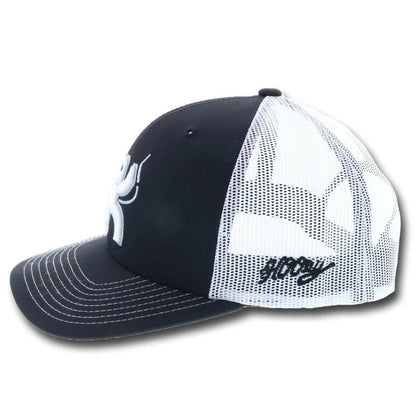 Hooey "Arc" Black/White Trucker Hat