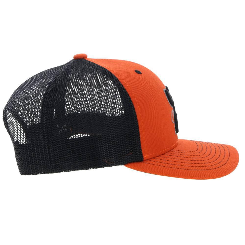 Hooey "Arc" Orange/Black Trucker Hat 2221T-ORBK