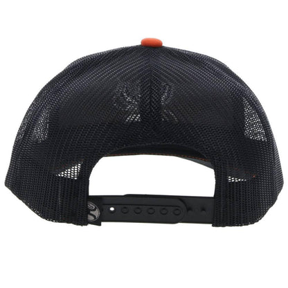 Hooey "Arc" Orange/Black Trucker Hat 2221T-ORBK