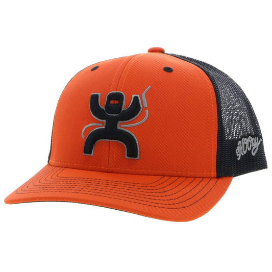 Hooey "Arc" Orange/Black Trucker Hat 2221T-ORBK