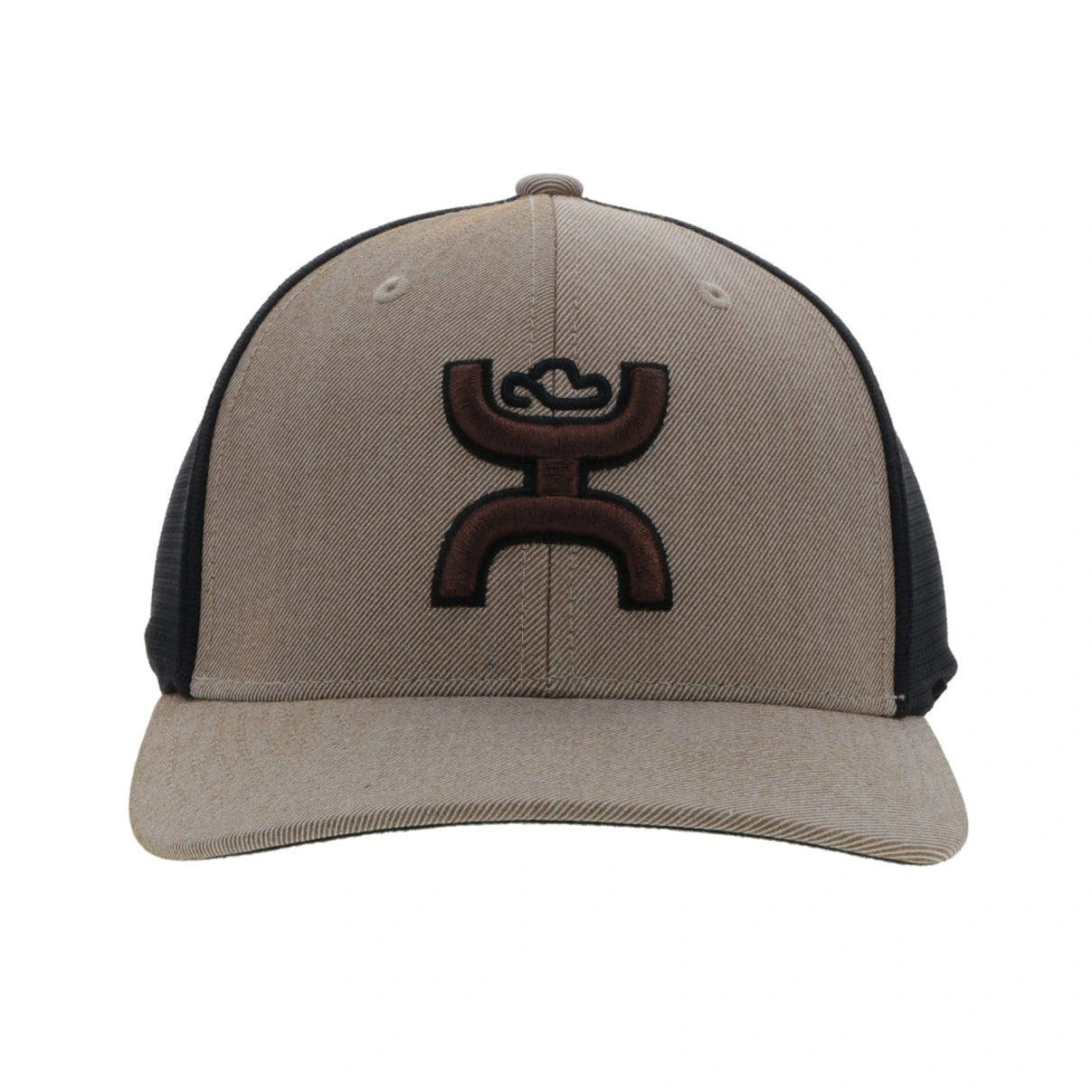 Hooey "Ash" Tan/Black Flexfit Ball Cap 2231TNBK-01