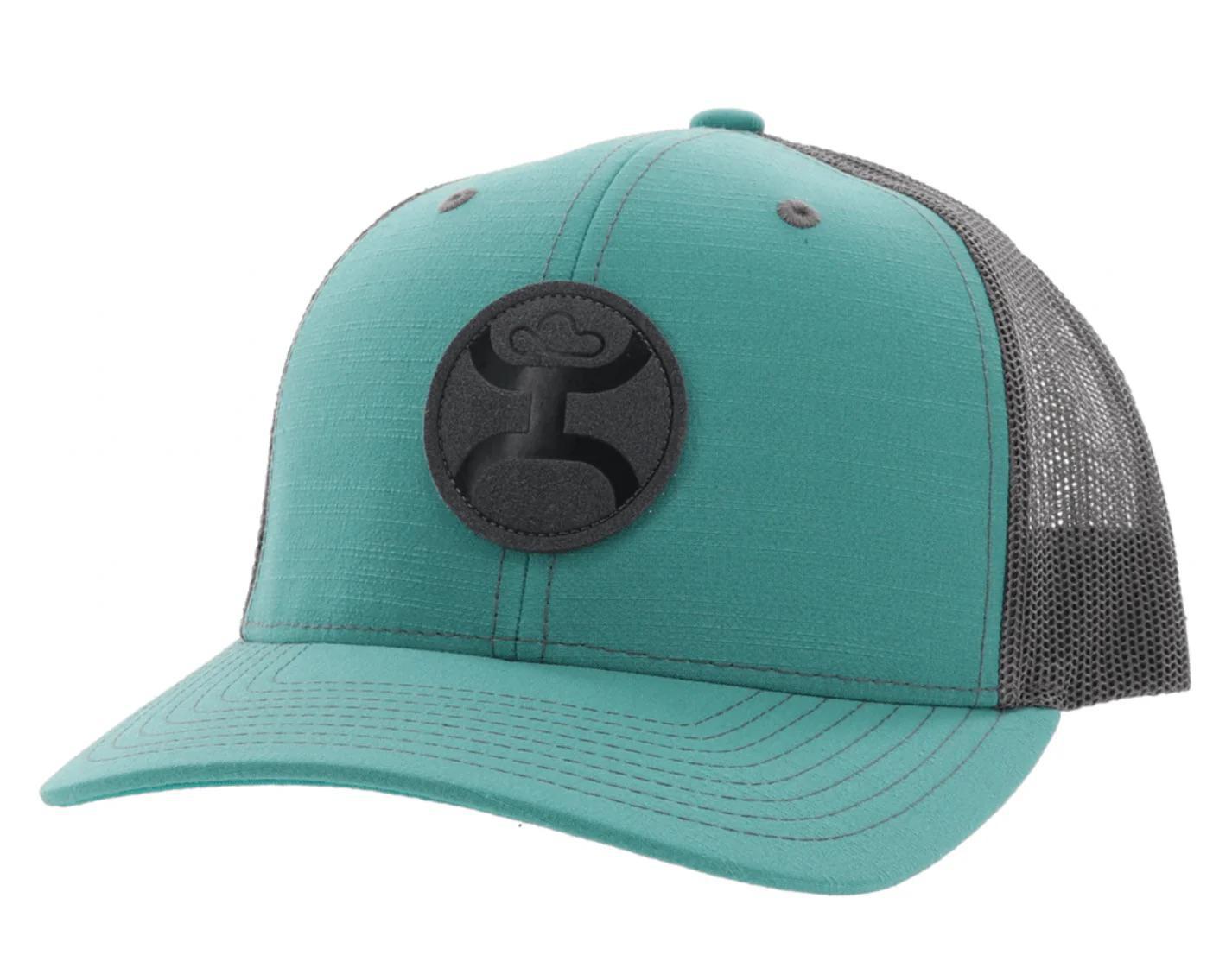 Hooey "Blush" Teal Trucker Snap Back Hat 2205T-TLGY