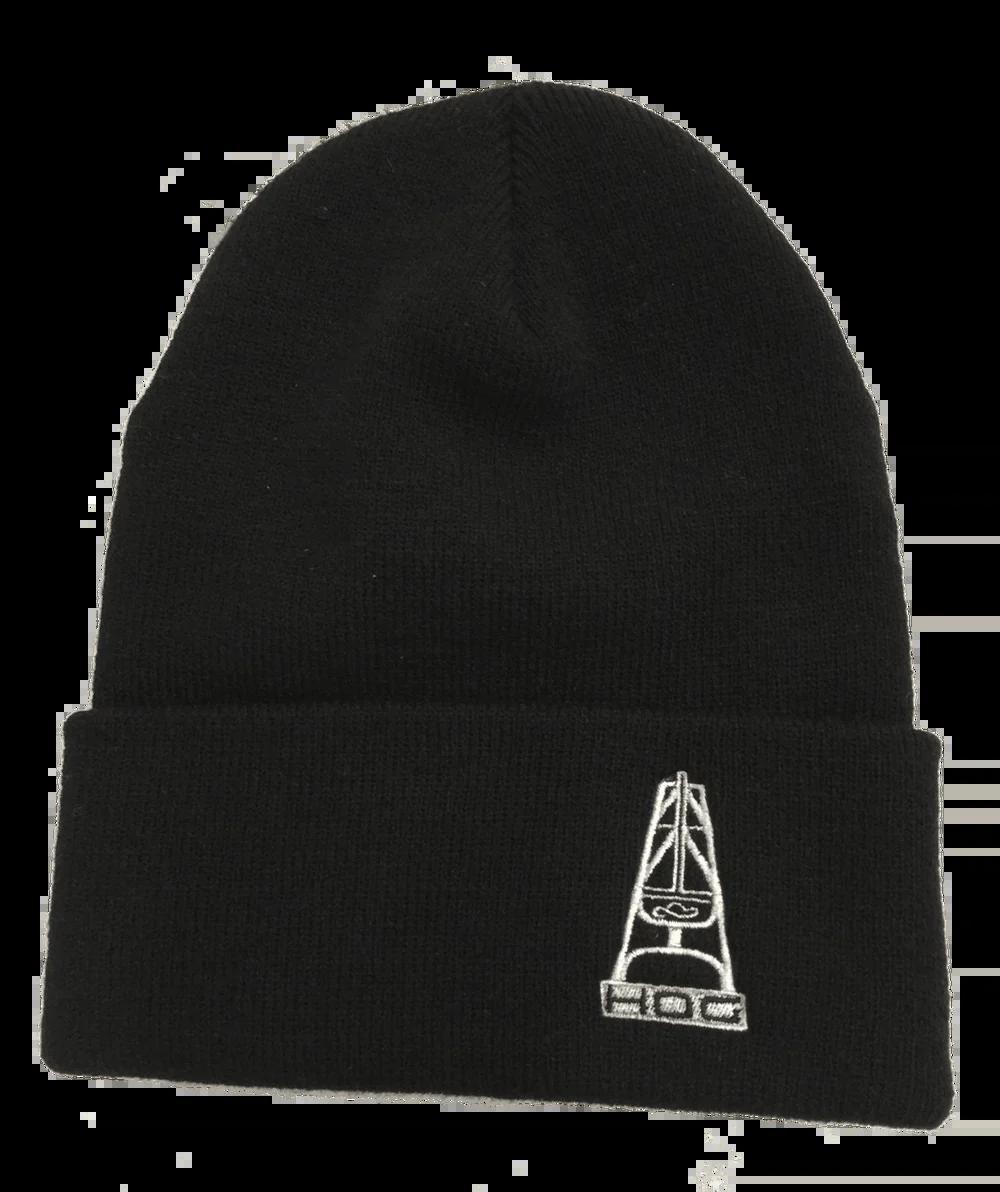 Hooey "HOG" Black Oil Rig Beanie