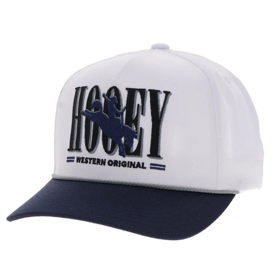 Hooey Hat Wild Ride White w/ Navy Hooey Embroidered Logo weis-western-wear