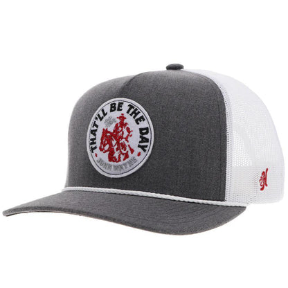 Hooey John Wayne Hat In Grey/White 2365T-GYWH