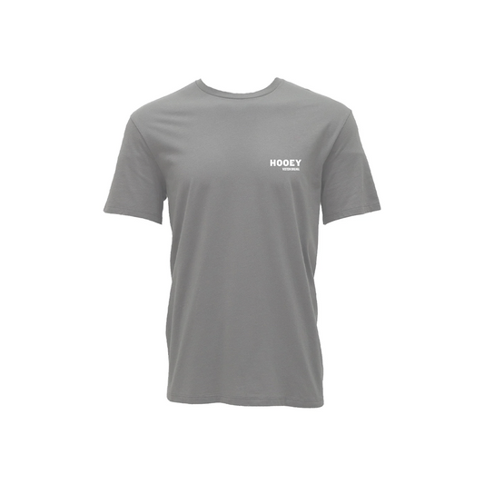 Hooey Men's Briggs T-Shirt Grey w/ White and Brown Logo weis-western-wear