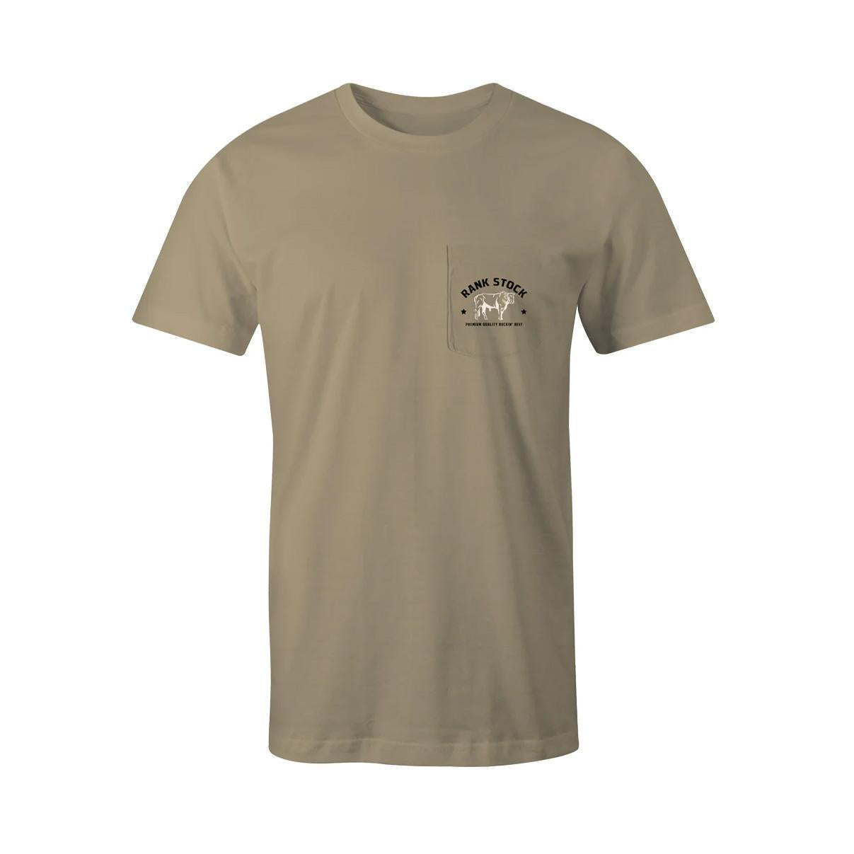 Hooey Men's "Charbray" T-Shirt Tan HT1684TN