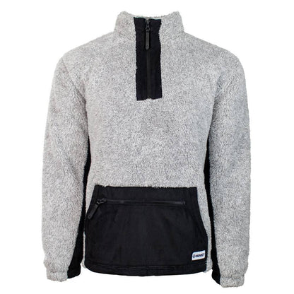 Hooey Men's Fleece Pullover Grey and Black HFP002GY- CLEARANCE