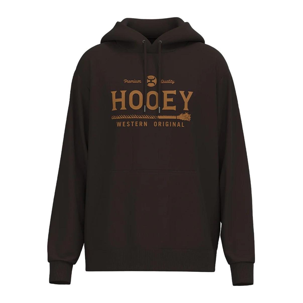 Hooey Men's "Legendary Hoody" with Hooey Logo Brown HH1249BR