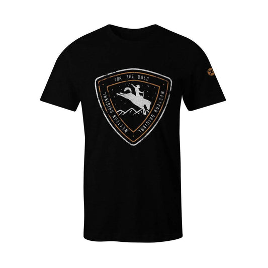 Hooey Men's Summit Tee In Black HT1546BK