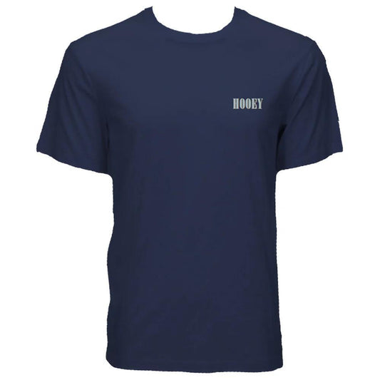 Hooey Men's "Wild Ride" Blue With Light Blue & White Hooey Logo T-Shirt weis-western-wear