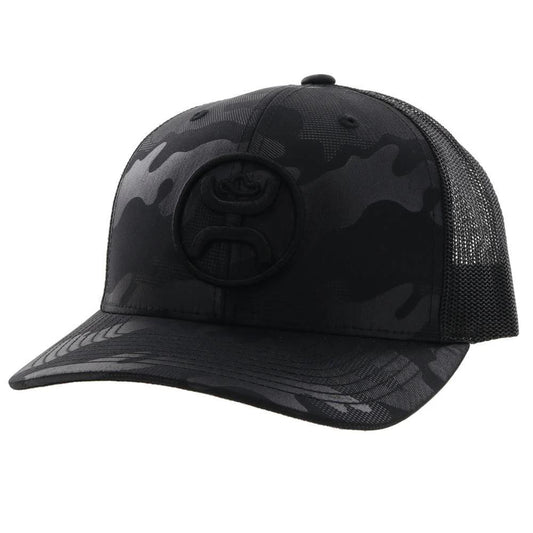 Hooey "O Classic" Black Camo Hat 2209T-CABK