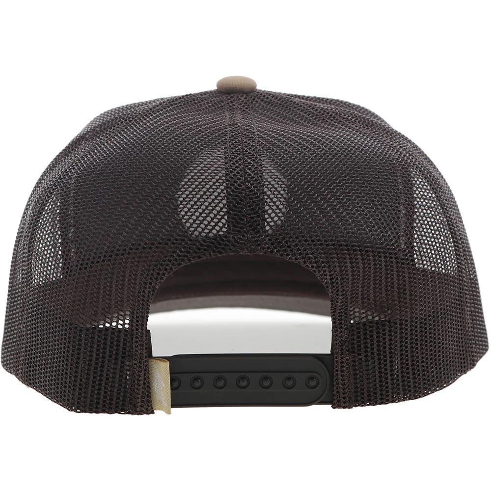 Hooey "Rose: HOG Hat Tan/Brown With Black & White Patch 3027T-TNBR