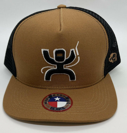 Hooey Unisex Arc Welder Trucker Hat Tan/Black