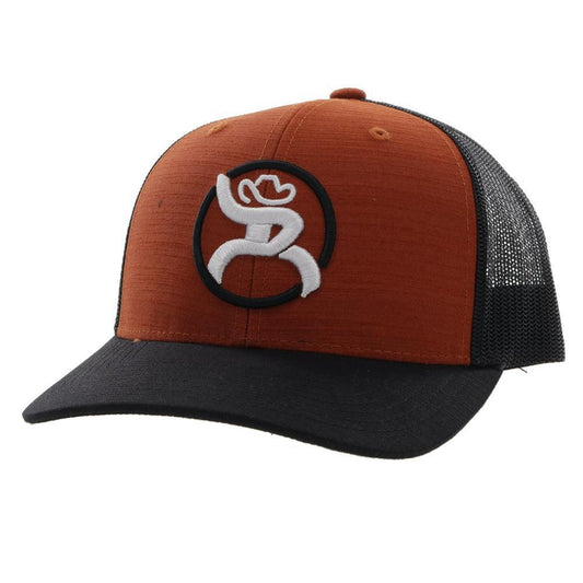 Hooey Unisex " Strap " Roughy Rust/Black Trucker Hat