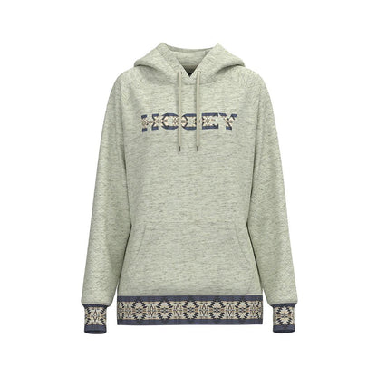 Hooey Women's Hoodie Trophy Cream/Aztec