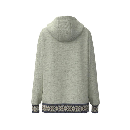 Hooey Women's Hoodie Trophy Cream/Aztec