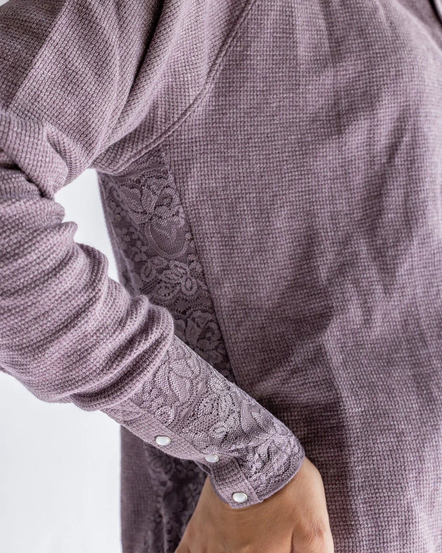 Hooey Women's Thermal Henley Long Sleeve weis-western-wear