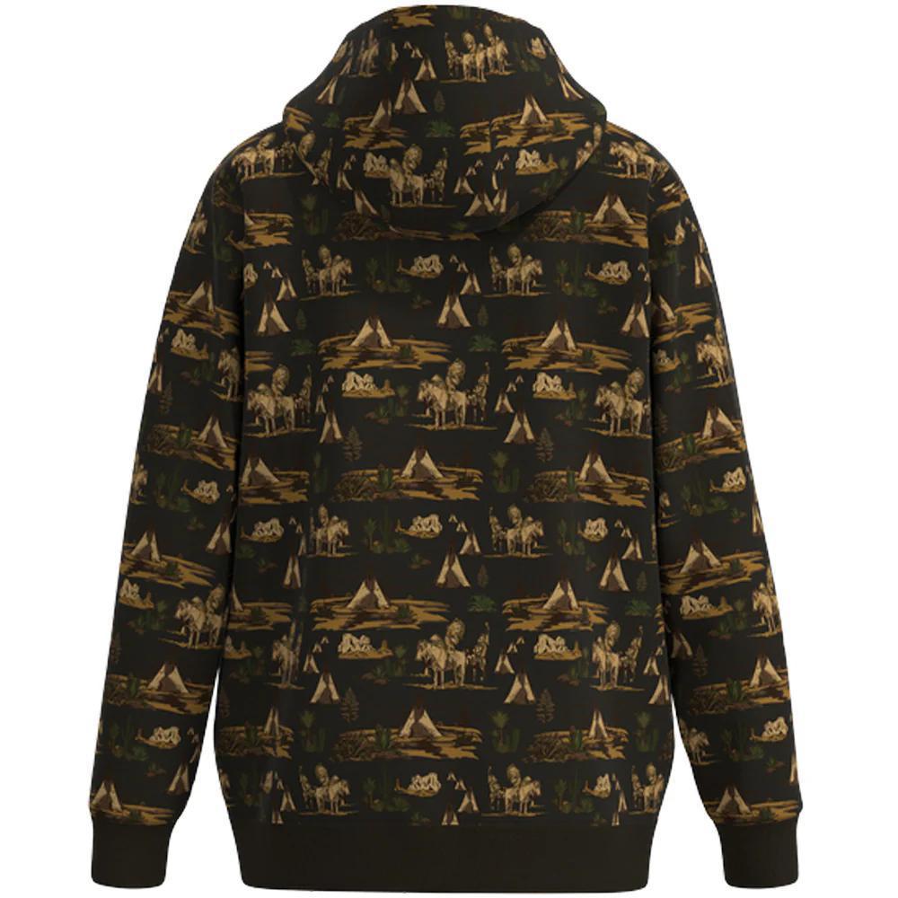 Hooey Youth "Legendary Hoody" Brown Comanche Patterned weis-western-wear