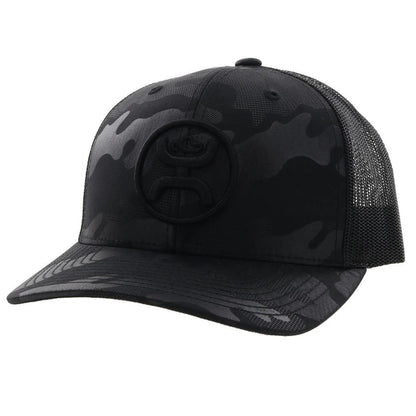 Hooey Youth O Classic Black Camo Hat 2209T-CABK-Y