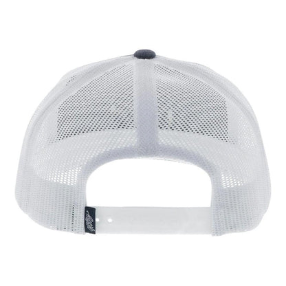 Hooey "Zenith" Grey/White Trucker Hat 2024T-GYWH