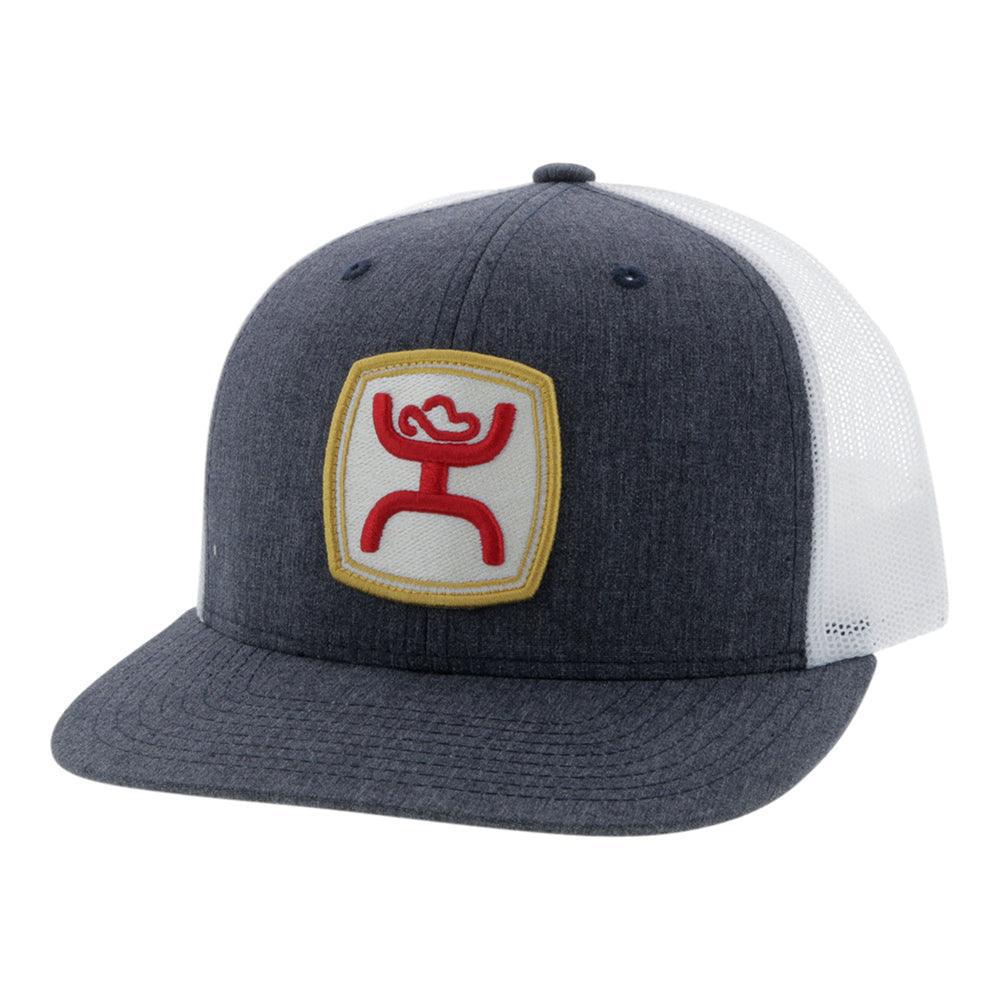 Hooey "Zenith" Grey/White Trucker Hat 2024T-GYWH