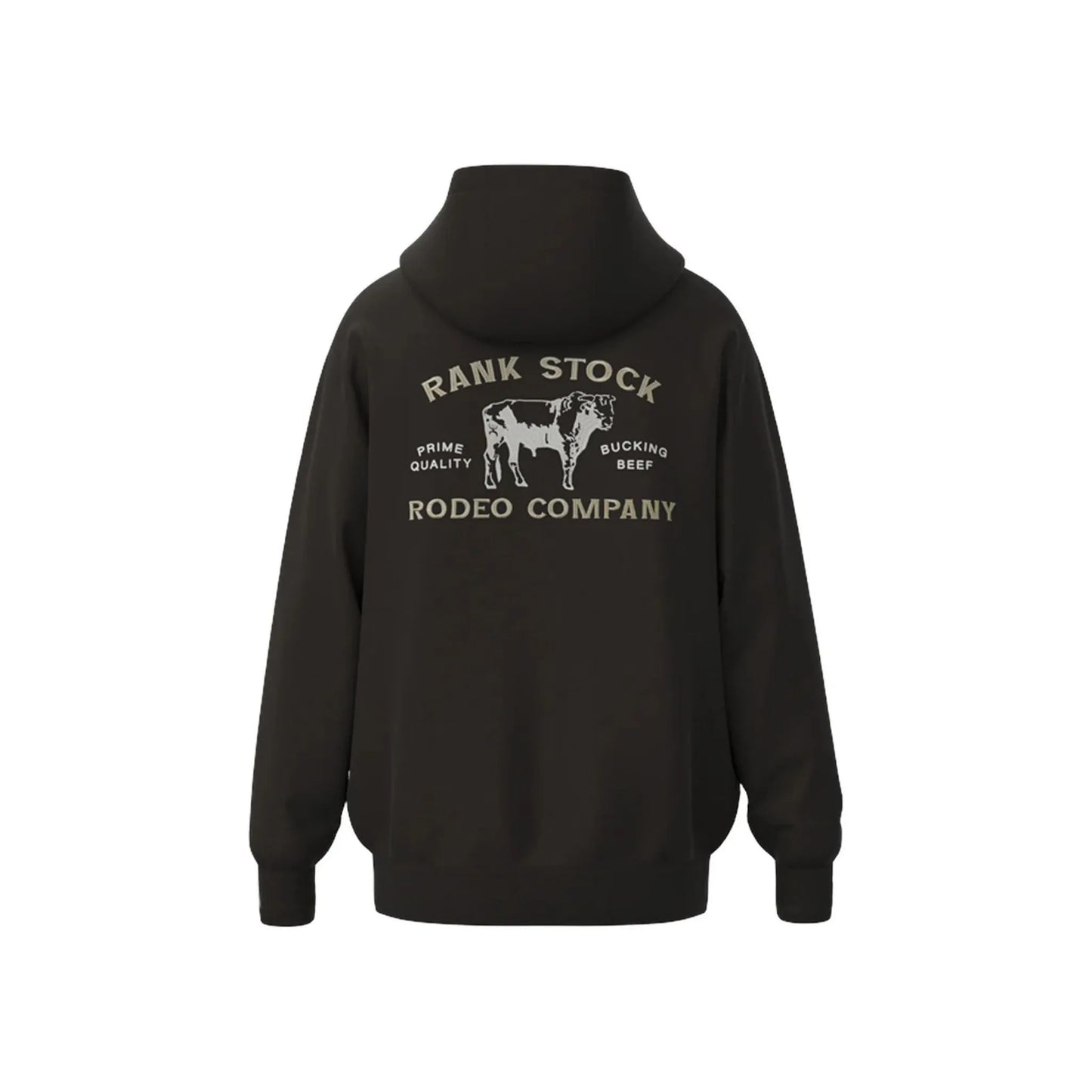 Hooey Charbray Rank Stock Hoody Dark Brown