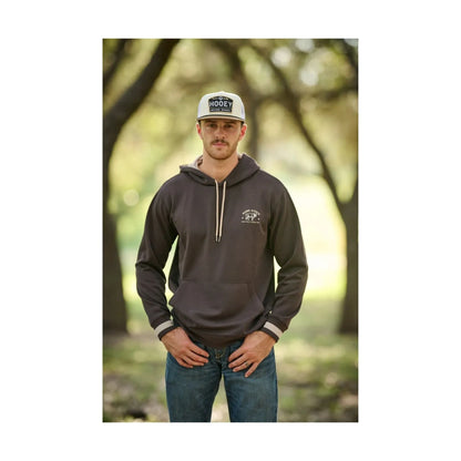 Hooey Charbray Rank Stock Hoody Dark Brown
